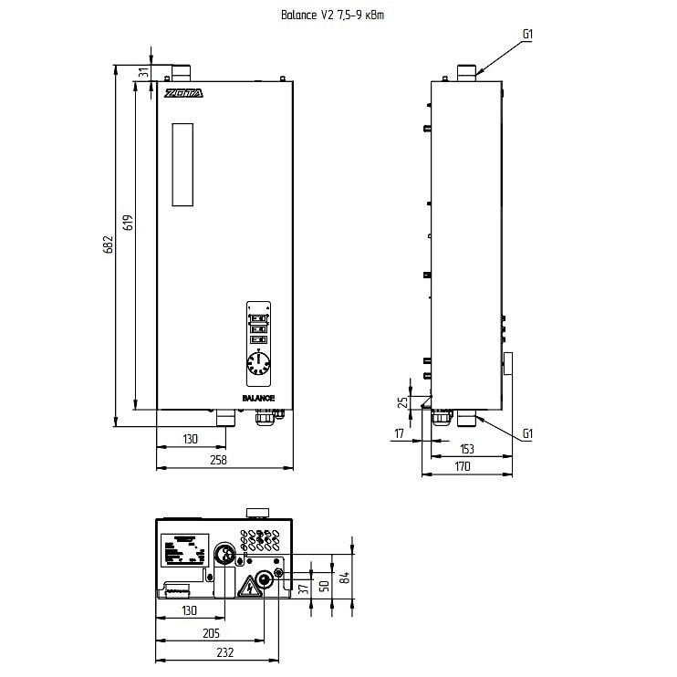 Электрокотел ZOTA BALANCE V2 - 7.5