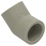 Купить угольник 25 45 град. (серый / белый цв.)