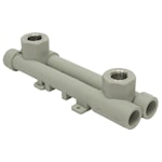 Купить комплект универсальный настенный вн.р. 20x1/2" (серый / белый цв.)