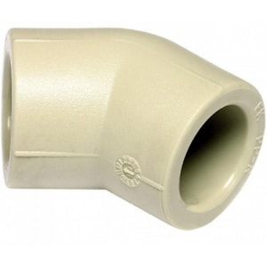 ПП угольник 20х45° Wavin Ekoplastik