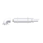Коаксиальный комплект Ø60/100 KIT22DA — для газовых котлов Termica Grata