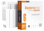 Радиатор алюминиевый RADENA R 1000 350/100