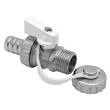Кран шаровой ALTSTREAM дренажный 1/2"